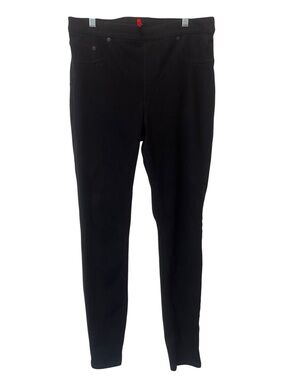 Spanx Black Jeggings Womens XL / Petite Pull On Denim Pants‎